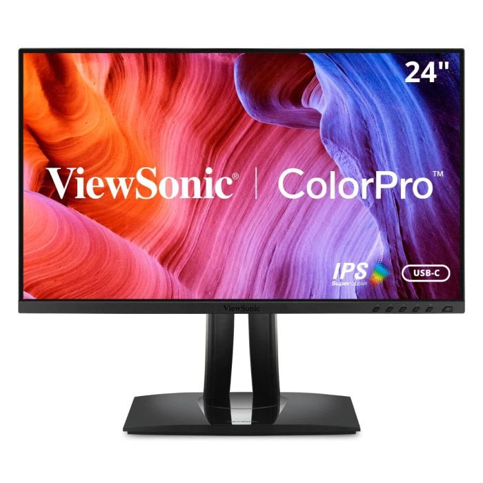 Moniteur LED Full HD 24" ViewSonic Professional VP2456 - 16:9 - Noir
