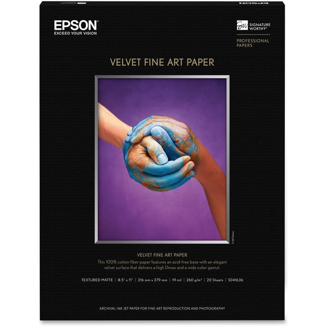 Epson Enhanced Matte Bright White Cotton Art Paper