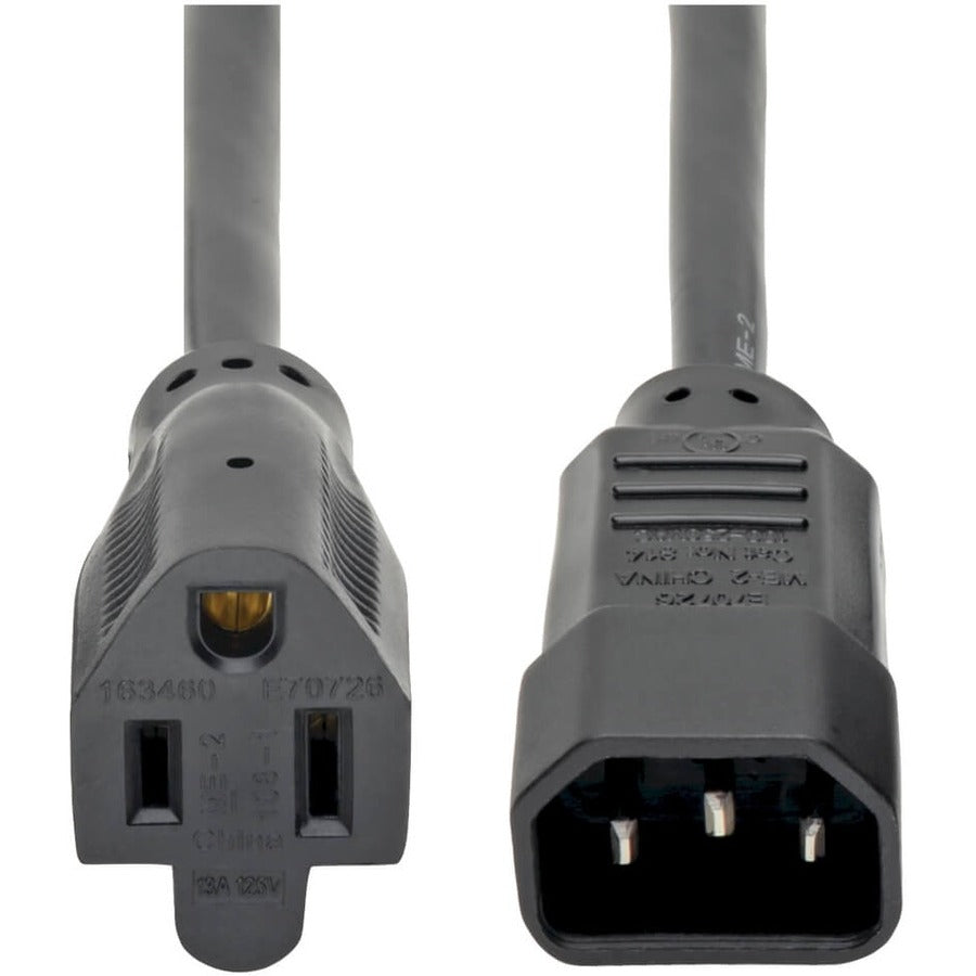 Power Cable - Power NEMA 5-15R - Female Left Gender - C14 - Male Right Gender -2