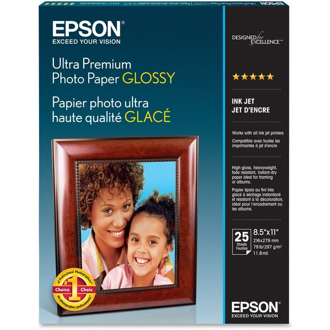 Papier photo brillant ultra-premium Epson