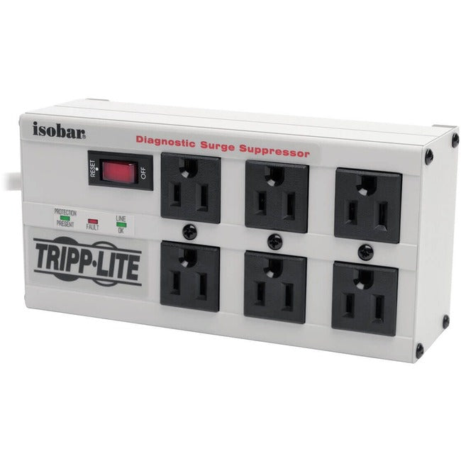 Tripp Lite by Eaton Isobar IBAR6-6D 6-Outlets Surge Suppressor