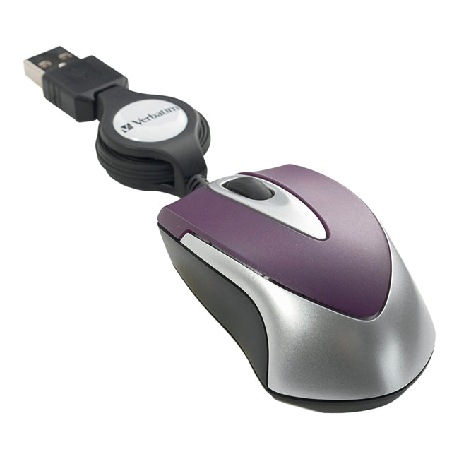 Souris optique de voyage Verbatim Mini - Violet