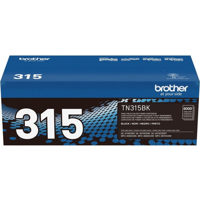 Cartouche de toner d'origine Brother TN315BK