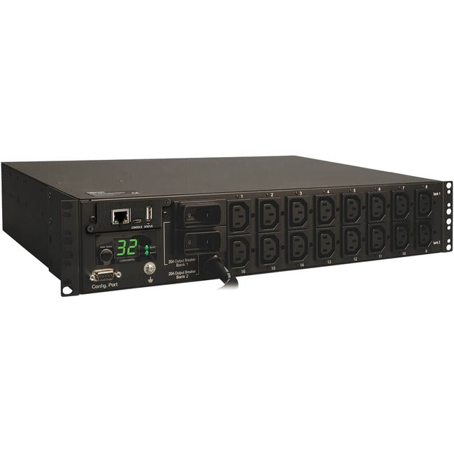 PDU commuté Tripp Lite par Eaton PDUMH32HVNET 16 prises 7,4 kW