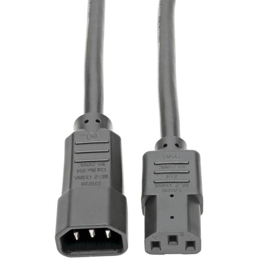 TRIPP LITE 18IN 14AWG POWER CORD HEAVY DUTY C13-14