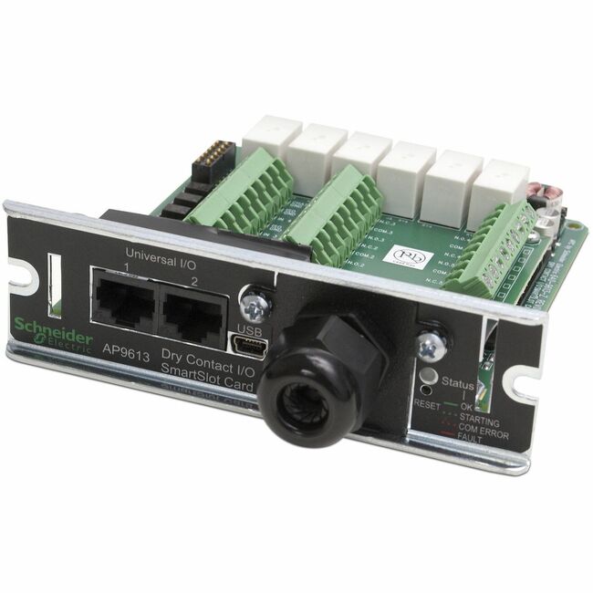 Carte SmartSlot E/S à contact sec APC by Schneider Electric