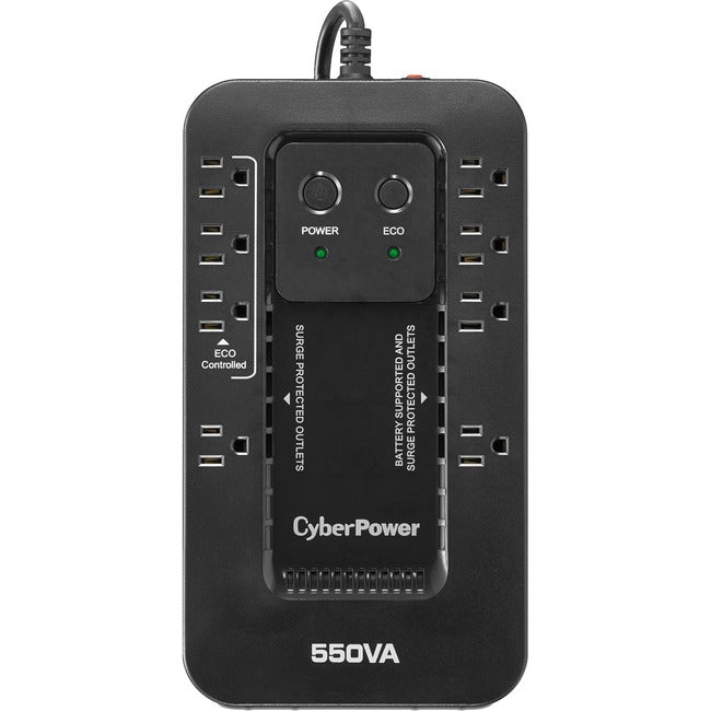 CyberPower UPS Systems EC550G Ecologic - Capacity: 550 VA / 330 W