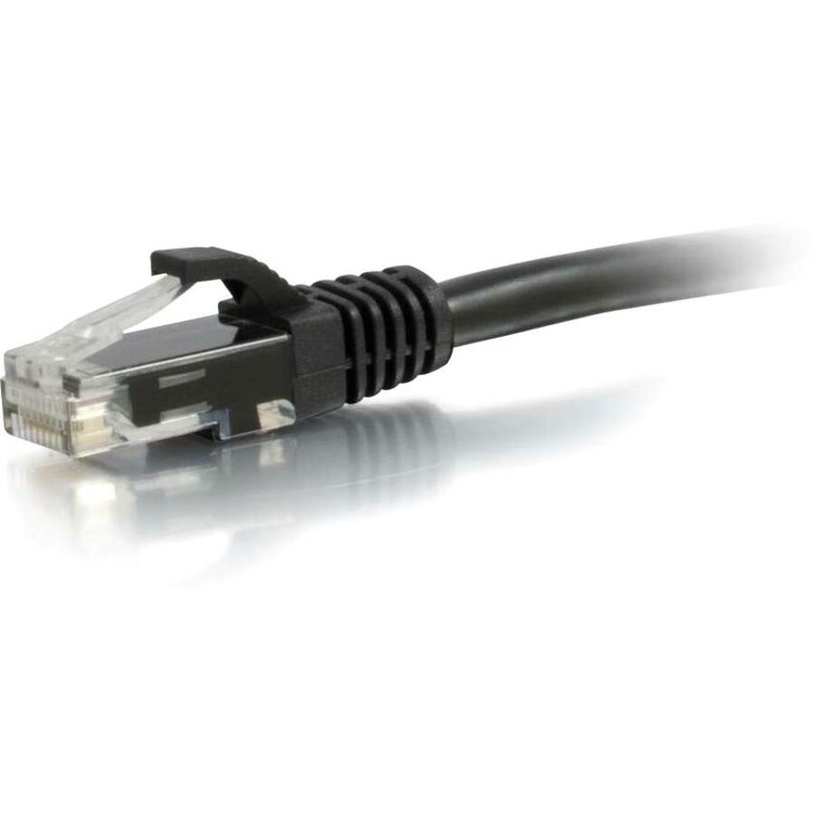 C2G 20ft Cat6a Snagless Unshielded (UTP) Ethernet Cable - Cat6a Network Patch Cable - PoE - Black