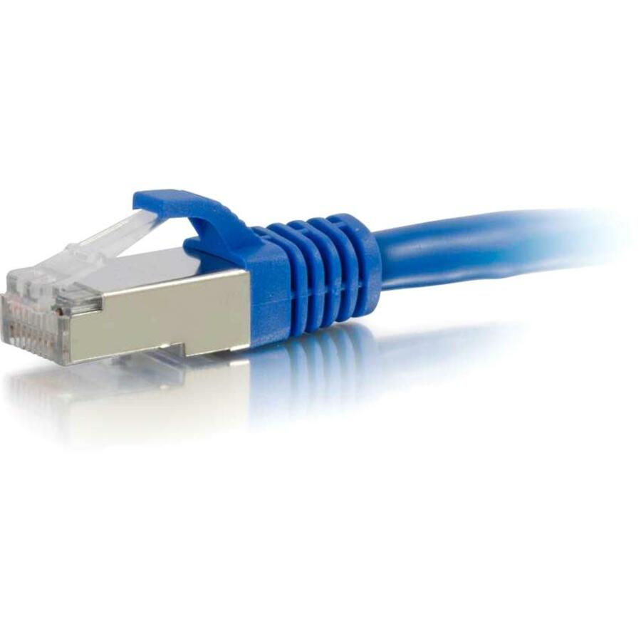 C2G 7ft Cat6 Snagless Shielded (STP) Ethernet Network Patch Cable - Blue