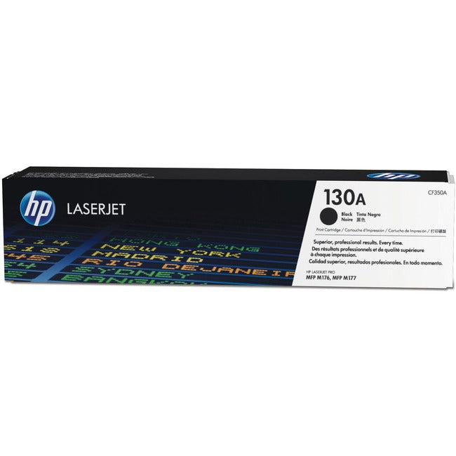 Cartouche de toner laser d'origine HP 130A - Pack noir