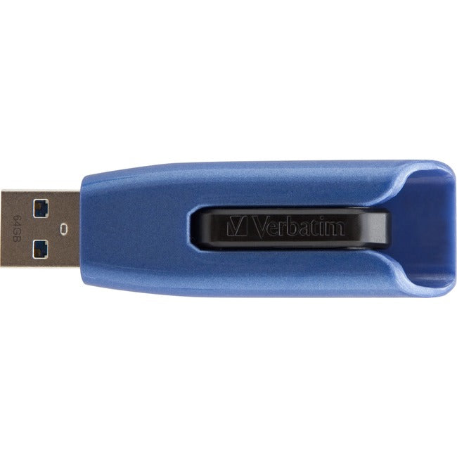 Clé USB 3.0 Store 'n' Go V3 Max de Verbatim 128 Go - Bleu