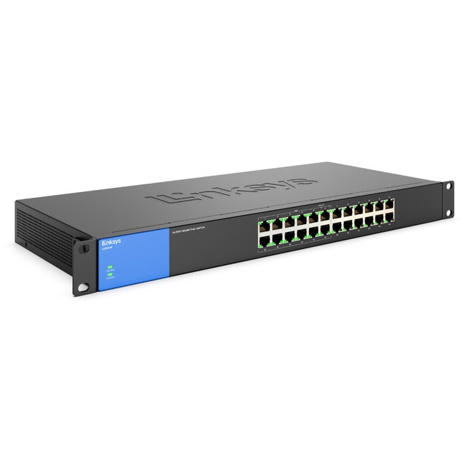 Commutateur Gigabit POE+ professionnel 24 ports Linksys LGS124P
