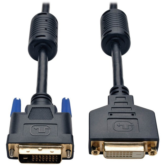 Câble d'extension de moniteur numérique TMDS DVI Dual Link Tripp Lite 10 pieds DVI-D M/F 10'