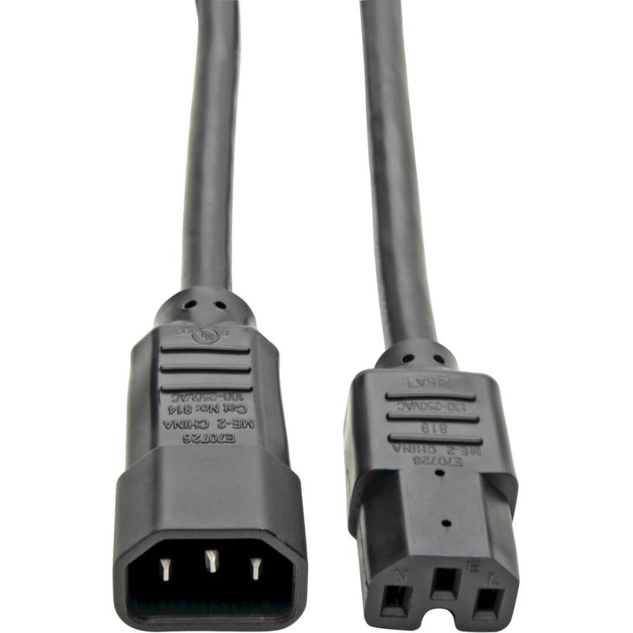 Power Cord - C14 - Male Left Gender - C15 - Female Right Gender - 10feet Length