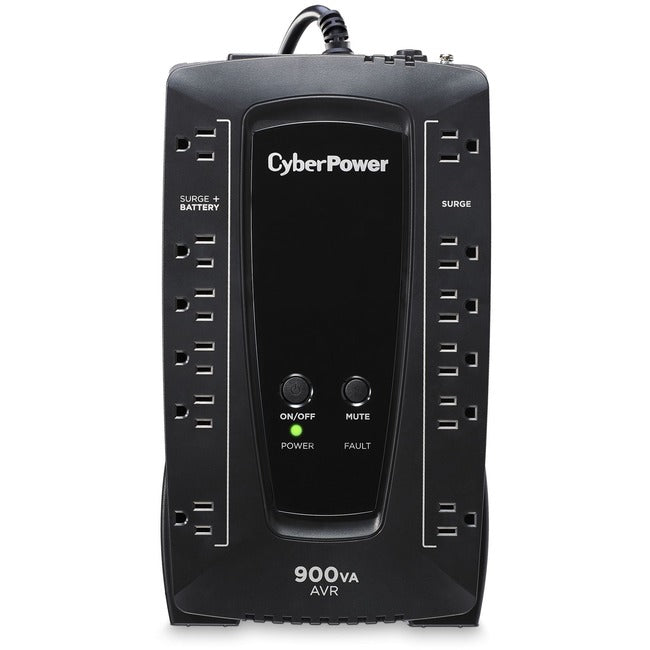 Onduleur de bureau CyberPower série AVR AVRG900U 900 VA 480 W avec AVR et USB