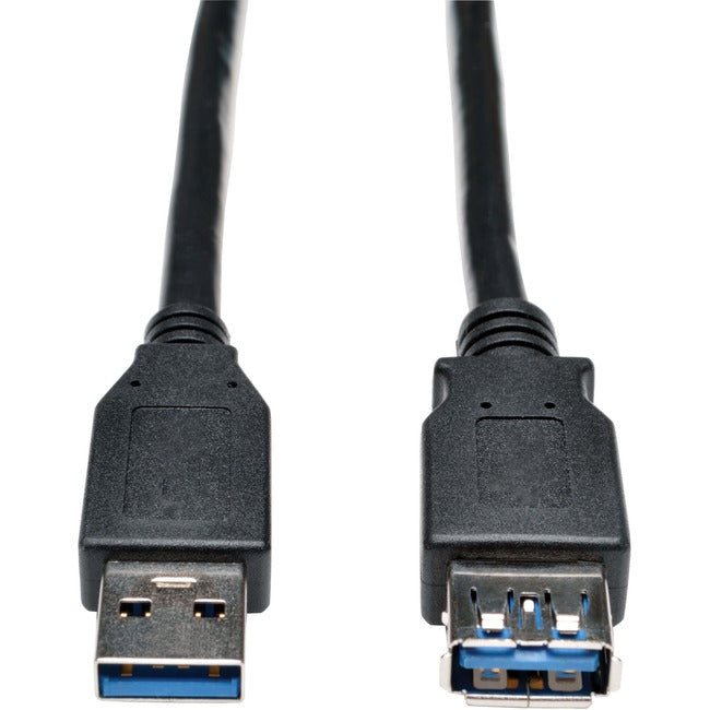 Tripp Lite by Eaton USB 3.0 SuperSpeed Extension Cable (AA M/F) Black, 6-ft