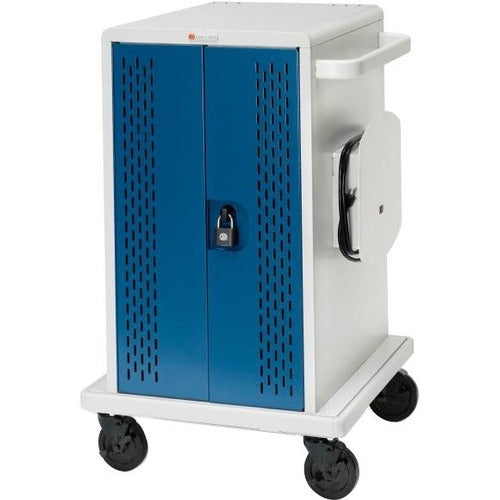 Tablet, Chromebook Cart. Secures and recharges up to 36 devices. Includes 36 e