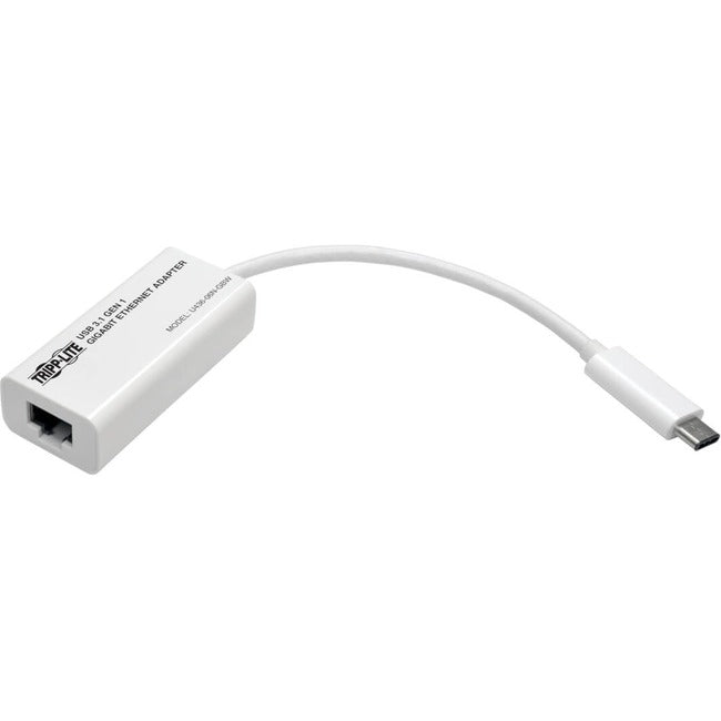 Adaptateur réseau USB 3.1 Gen 1 Type-C vers Gigabit Ethernet Tripp Lite par Eaton U436-06N-GBW