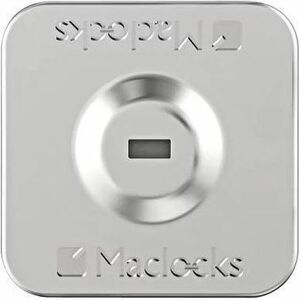 PLAQUE DE SÉCURITÉ ADHÉSIVE UNIVERSELLE VHB COMPULOCKS ARGENT