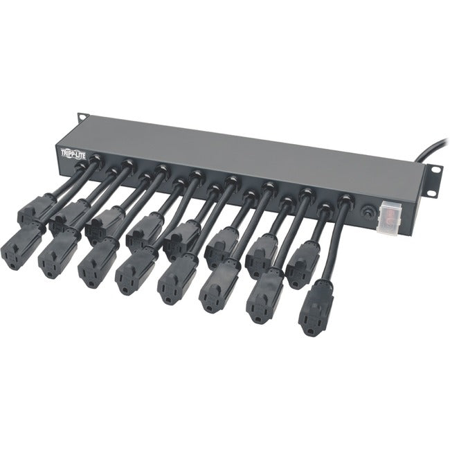 Tripp Lite by Eaton 16-Outlet 1U Rack-Mount AC Charger Power Strip, 120V, 15A, 15 ft. Cord