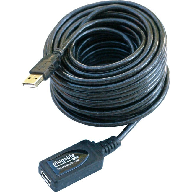 Plugable USB 2.0 Active Extension Cable (10m/32?)