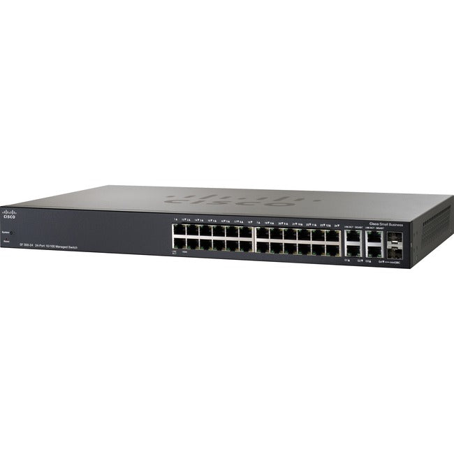 SF300-24 24PT10/100MANAGEDSWITCHWITHGBUP