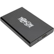 USB 3.0 SuperSpeed External 2.5 in. SATA Hard Drive Enclosure with Built-In Cabl