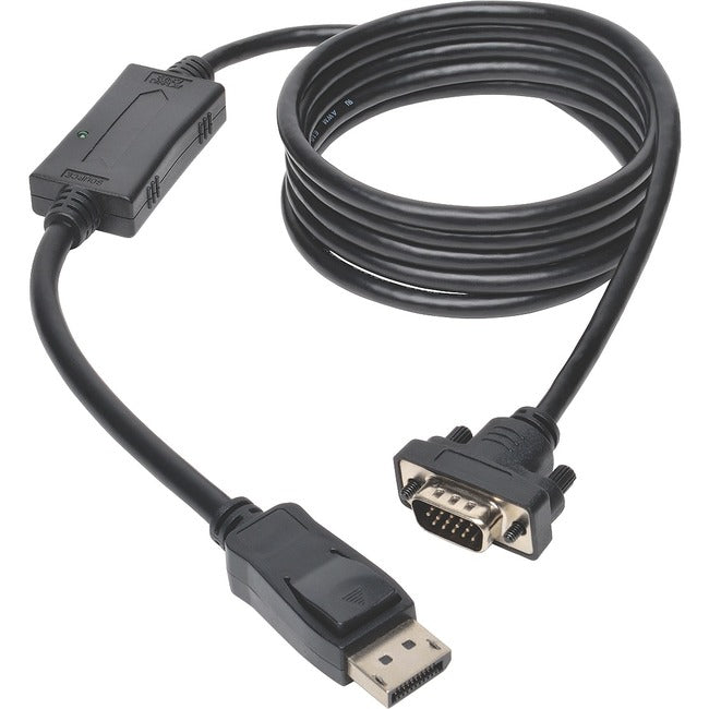 Câble adaptateur actif DisplayPort 1.2 vers VGA Tripp Lite by Eaton P581-006-VGA-V2, 6 pi.