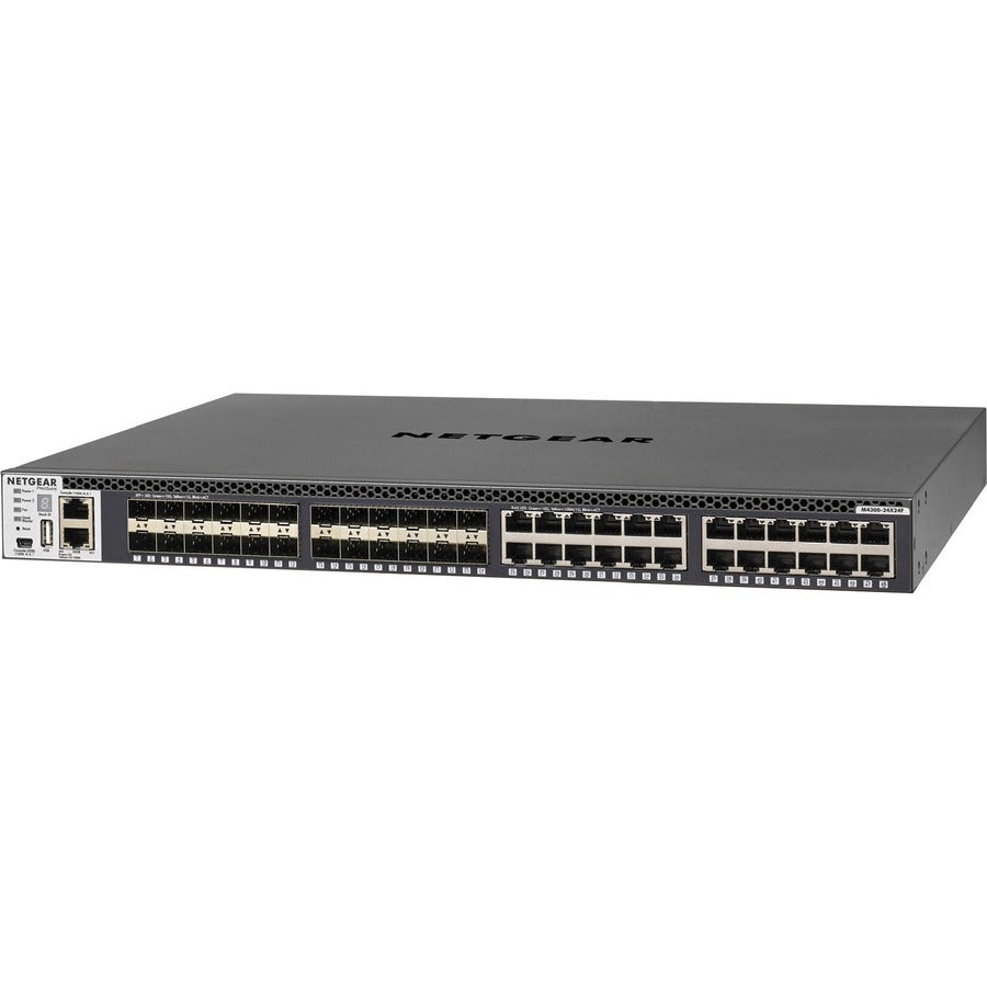 Commutateur géré empilable Netgear M4300 XSM4348S-100NES avec 48 ports 10G