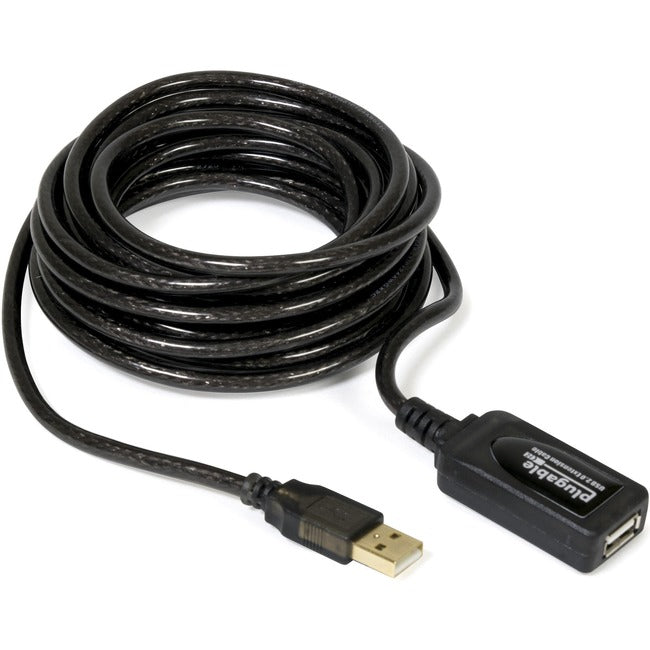 Plugable USB 2.0 Active Extension Cable (5m/16?)