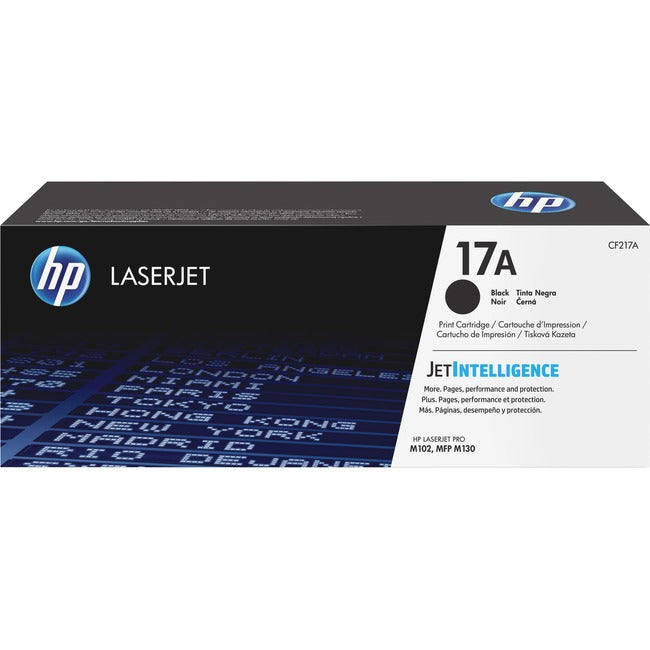 Cartouche de toner laser HP 17A d'origine à rendement standard - Pack noir