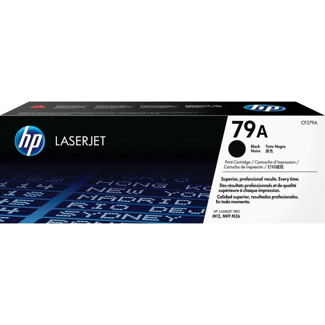 Cartouche de toner laser d'origine HP 79A - Noir - 1 unité