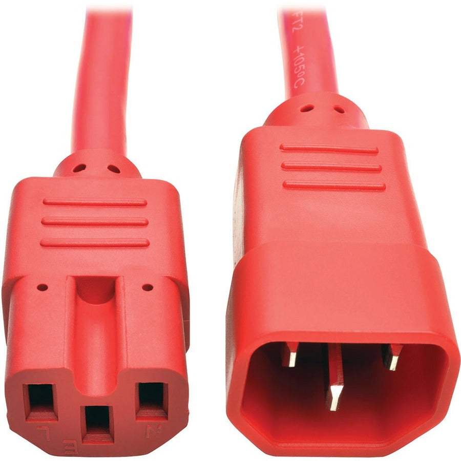 Power Cord - C14 - Male Left Gender - C15 - Female Right Gender - 3feet Length -