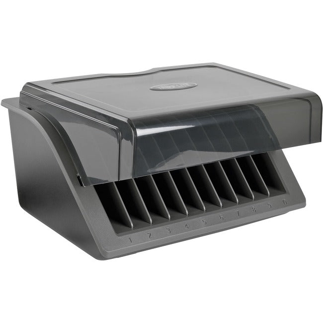 Station de charge USB de bureau pour 10 appareils Tripp Lite par Eaton pour tablettes, ordinateurs portables et liseuses