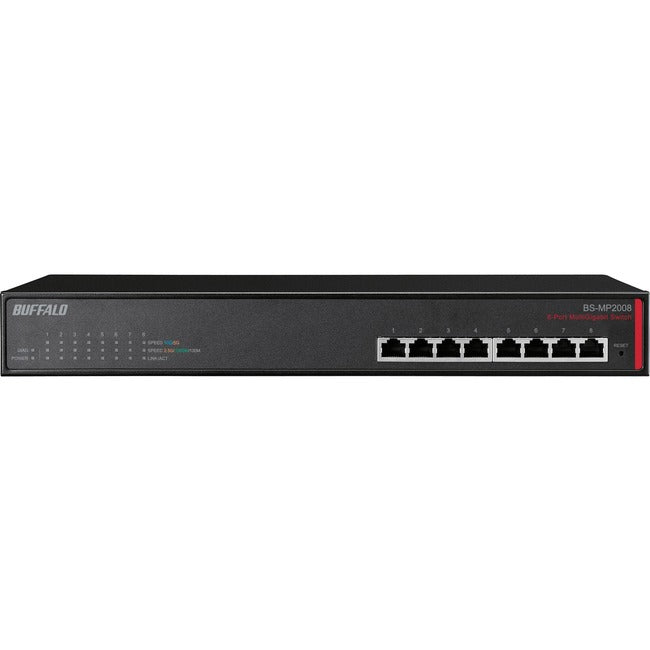 Commutateur professionnel multi-gigabit à 8 ports Buffalo (BS-MP2008)