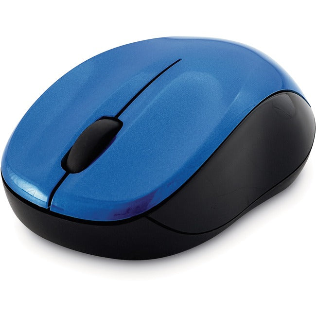 Souris sans fil silencieuse à LED bleue Verbatim - Bleu