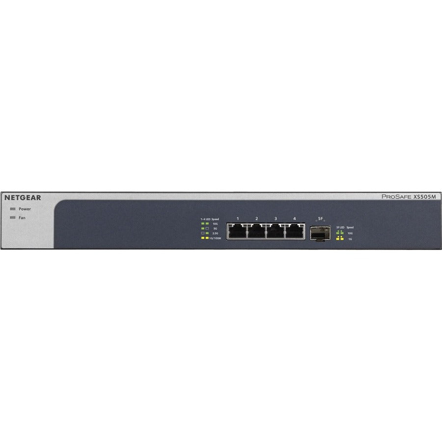 Commutateur Ethernet Netgear XS505M - Connectivité multi-Gig pour votre réseau