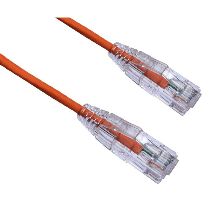 Câble de raccordement ultra-mince sans accroc Axiom CAT6 BENDnFLEX 6FT 550 MHz (orange)