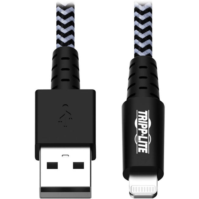 Tripp Lite by Eaton Heavy-Duty USB Sync/Charge Cable with Lightning Connector, 6 ft. (1.8 m)