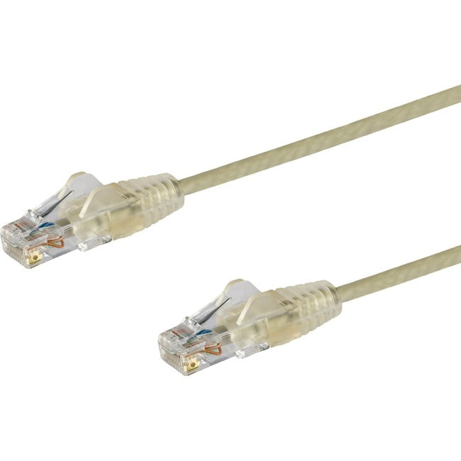 Câble CAT6 StarTech.com de 0,9 m - Cordon de raccordement CAT6 fin - Gris - Connecteurs RJ45 anti-accrocs - Câble Gigabit Ethernet - 28 AWG - LSZH (N6PAT3GRS)