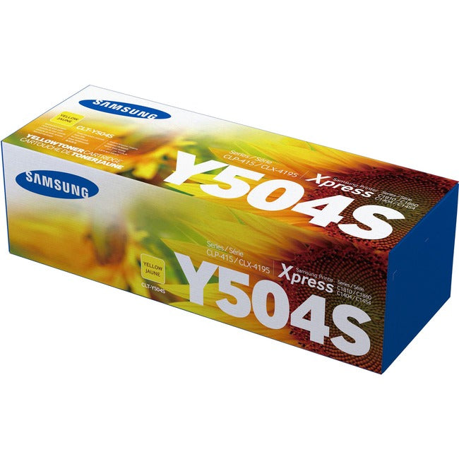 Cartouche de toner Samsung CLT-Y504S (SU506A) - Jaune