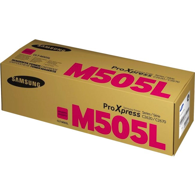 Cartouche de toner Samsung CLT-M505L (SU304A) - Magenta