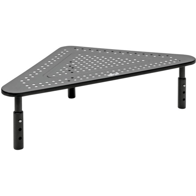 Support d'écran pour bureau Tripp Lite by Eaton, 12 x 20 po - Réglable en hauteur, coin, métal, noir