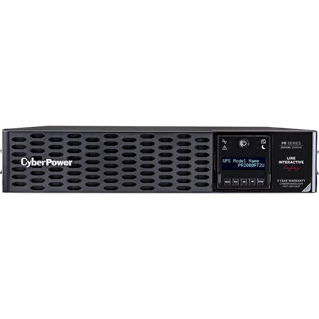 Onduleur convertible tour/rack 2 kVA CyberPower Smart App Sinewave PR2000RT2UN