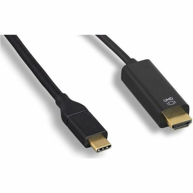 Câble adaptateur USB-C mâle vers HDMI mâle Axiom - Noir - 3 pieds