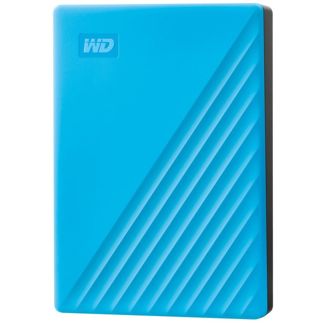 Disque dur externe portable WD My Passport WDBPKJ0040BBL-WESN 4 To - Bleu
