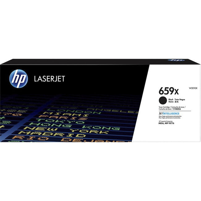 Cartouche de toner laser HP 659X (W2010X) d'origine à haut rendement - Noir - 1 unité