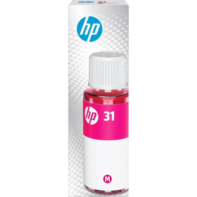 Bouteille d'encre magenta d'origine HP 31 de 70 ml, 1VU27AN