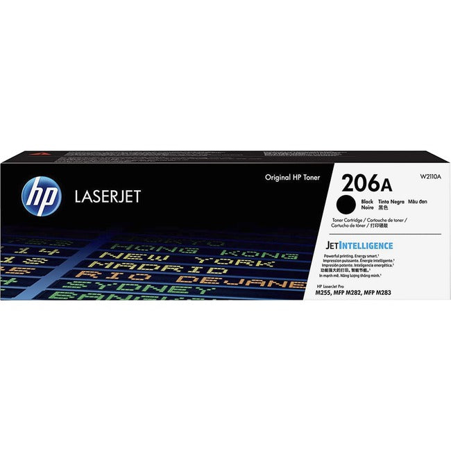 Cartouche de toner laser HP 206A d'origine à rendement standard - Noir - 1 unité