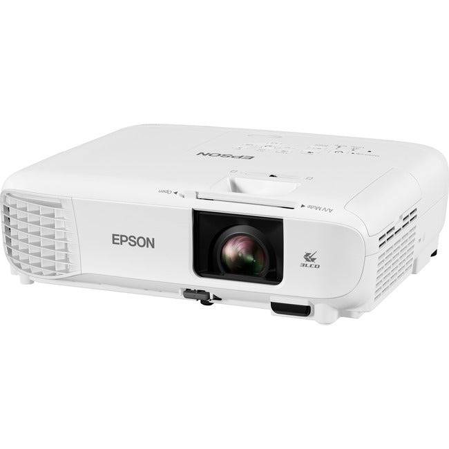 Projecteur LCD Epson PowerLite E20 - 4:3 - Montage au plafond - Blanc